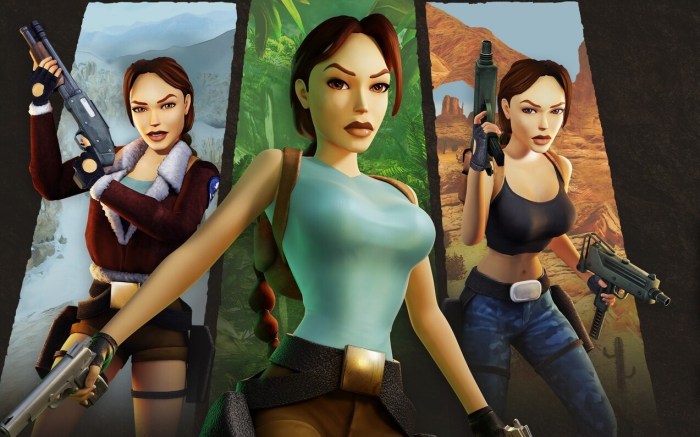 Raider croft lara tomb karakter evolusi Raider croft lara tomb karakter evolusi