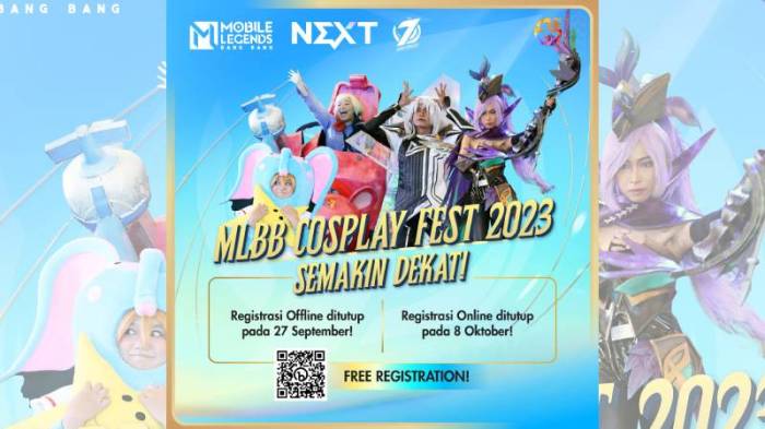 Cosplay Hero MLBB Paling Mirip di Event Offline