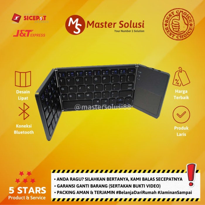 Keyboard Lipat untuk Produktivitas Mobile