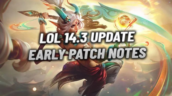 Patch Notes League of Legends Versi 14.3